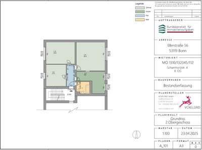 Schöne 3-Zimmer-Wohnung in Fritzlar, Scharnhornstr. 4, 2. OG links