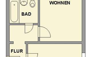 Sofort verfügbare 2-Raum-Wohnung mit Weitblick – Faleska-Meinig-Str. 4, 9122 Markersdorf, Chemnitz – Vorschaubild 3
