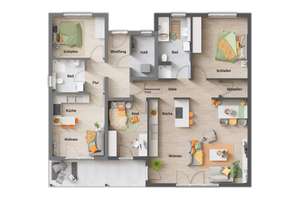 Familienbungalow auch mit Einliegerwohnung auf Sonnengrundstück – Die vollständige Adresse der Immobilie erhältst du vom Anbieter., 14913 Jüterbog – Vorschaubild 13