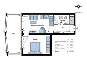 Geschmackvolle 2-Zimmer-Wohnung mit gehobener Innenausstattung mit Einbauküche in München Laim – Zschokkestraße 36, 80687 Friedenheim, München – Vorschaubild 12