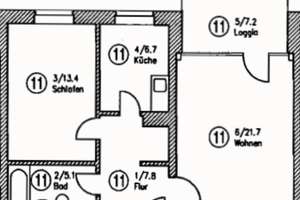 Käuferprovisionsfrei - Kapitalanlage: Vermietete 2-Zimmer-Wohnung mit TG-Stellplatz in DU-Mündelheim – Im Bonnefeld 3, 47259 Mündelheim, Duisburg – Vorschaubild 3