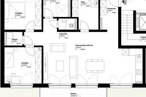 115qm Wohnung mit großem Balkon und Aussicht, Parkett, Fußbodenheizung, Aufzug – Schöne Aussicht 27, 42369 Ronsdorf, Wuppertal – Vorschaubild 26