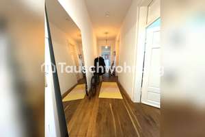 Tauschwohnung: Schöne 3 Zimmer Altbauwohnung mit Terasse