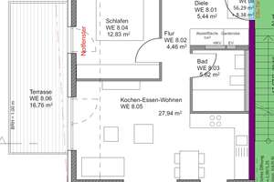 Modern und kompakt – 2-Zimmer-Wohnung mit Balkon, Einbauküche und Kellerraum – Die vollständige Adresse der Immobilie erhältst du vom Anbieter., 54292 Nord, Trier – Vorschaubild 7