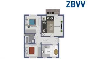 Einziehen&wohlfühlen - 3 Zimmer mit Balkon ab sofort frei ! – Sedanstraße 1, 42855 Remscheid – Vorschaubild 1