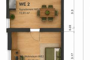 Möblierte Apartments ab sofort, Juli, August & September – K3 4, 68159 Innenstadt/Jungbusch, Mannheim – Vorschaubild 25