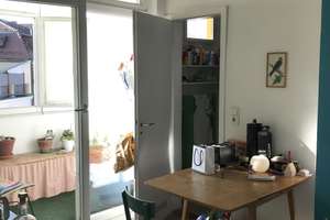 Befristet teilmöblierte schöne Altbauwohnung mit Balkon im Stuttgarter Westen zu vermieten – Gutbrodstraße 42, 70193 Vogelsang, Stuttgart – Vorschaubild 3
