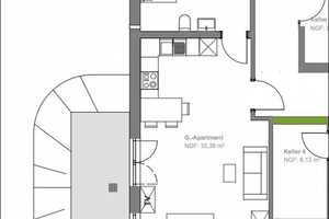 Möbliertes Appartement im Souterrain in Bielefeld-Vilsendorf – Orchideenstraße 17 A, 33739 Bielefeld – Vorschaubild 15