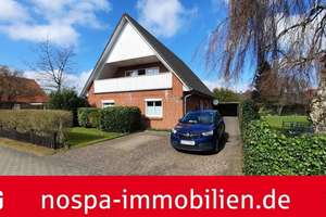 Gepflegtes Zweifamilienhaus mit Carport, Terrasse und Loggia in ruhiger Wohnlage – Die vollständige Adresse der Immobilie erhältst du vom Anbieter., 24848 Kropp – Vorschaubild 1