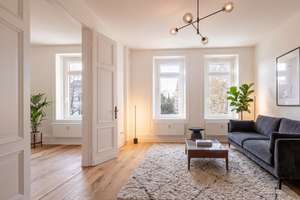 Erstbezug nach Sanierung:                                     Stilvolle Altbauwohnung mit Balkon ... – Die vollständige Adresse der Immobilie erhältst du vom Anbieter., 23560 Sankt Jürgen, Lübeck – Vorschaubild 5