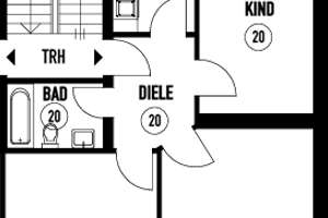 Helle 3 Zimmer- Wohnung (70qm) mit Balkon in Düsseldorf - Nähe Flingern - bezugsfertig im Juli – Erkrather Straße 286, 40233 Flingern Süd, Düsseldorf – Vorschaubild 16