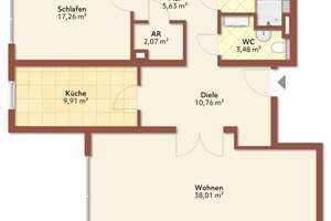 Moderne 3-Zimmer-Mietwohnung mit Balkon und Tiefgaragen-Duplex-Stellplatz in Nürnberg-Erlenstegen! – Die vollständige Adresse der Immobilie erhältst du vom Anbieter., 90491 Sankt Jobst, Nürnberg – Vorschaubild 25