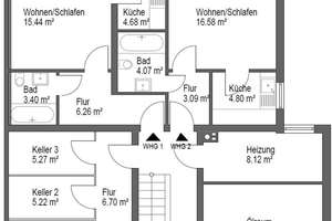 Wohnanlage in guter Wohngegend – Die vollständige Adresse der Immobilie erhältst du vom Anbieter., 68259 Feudenheim, Mannheim – Vorschaubild 9