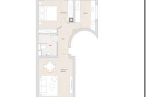 Kapitalanlage ! Hochparterre Citywohnung, inkl. EBK und Designer Bad – Kriegerstr. 10, 70191 Heilbronner Straße, Stuttgart – Vorschaubild 2