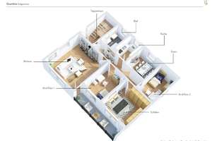 Zwei- bis Dreiparteienhaus in zentraler Lage  mit Einliegerwohnung und Ausbaupotenzial im DG – Betzengraben 2, 97299 Zell am Main – Vorschaubild 2