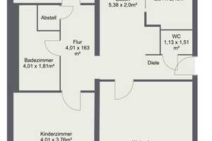 Ansprechende und gepflegte 3-Raum-Wohnung mit Loggia in Siegen-Geisweid – Eschenweg 2b, 57078 Siegen-Wittgenstein (Kreis) – Vorschaubild 8