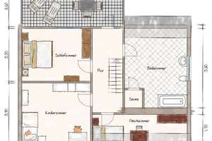 Bezugsfertiges Doppelhaus – Mit Kamin, Sauna und Balkon ! – Die vollständige Adresse der Immobilie erhältst du vom Anbieter., 6313 Hergisdorf – Vorschaubild 15
