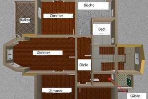 4 Zimmer Altbau-Wohnung mit Wintergarten im Herzen von Reinbek – Bahnhofstraße 13, 21465 Reinbek – Vorschaubild 8