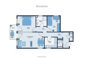 Schöne helle 2,5-Zimmer-Wohnung mit Balkon, Einbauküche und Hobbyraum – Schillerstraße 10, 91074 Herzogenaurach – Vorschaubild 22