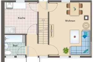 Gepflegtes Reihenmittelhaus mit eingewachsenem Garten am Frankfurter Berg - Erbbaurecht  – 60433 Frankfurter Berg, Frankfurt am Main – Vorschaubild 13