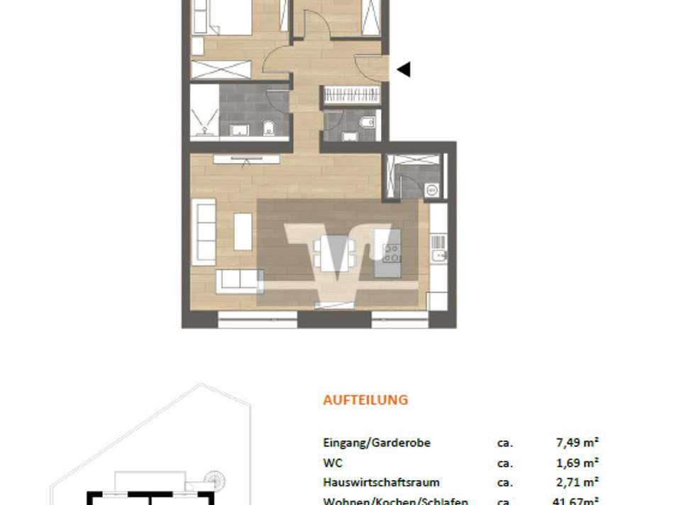 Wohnung 1 - Erdgeschoss