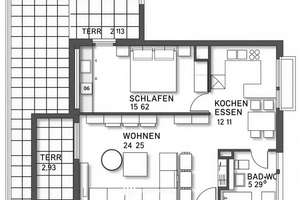 Lichtdurchflutete Wohnung mit Aussicht in Karlsruhe-Rüppurr – Am Rüppurrer Schloß 3D, 76199 Weiherfeld-Dammerstock, Karlsruhe – Vorschaubild 19