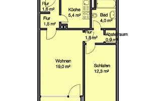 Tolle 2 Zimmerwohnung im grünen Langwasser – Striegauer Str. 36, 90473 Langwasser Südost, Nürnberg – Vorschaubild 10