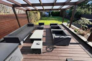 Stilvolle Doppelhaushälfte mit 5 Zimmern, Kamin, Garage und  40 m² Terrasse in Berlin-Reinickendorf