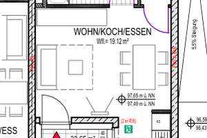 1 Zimmer Wohnung mit privatem Eingang – 44263 Hörde (Ortsteil), Dortmund – Vorschaubild 2