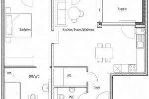 Jetzt profitieren: 1. Monat kaltmietfrei! Moderne 2-Zimmer-Wohnung mit Balkon in Trier-Feyen – Simone-de-Beauvoir-Straße 39, 54294 Feyen/Weismark, Trier – Vorschaubild 6