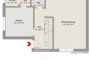 Bremen - Findorff / Zweifamilienhaus mit zusätzl. Einfamilienhaus auf großem Grundstück – Bremen – Vorschaubild 34