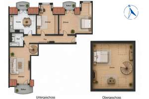 MAISONETTE ZUM VERLIEBEN | Eigentumswohnung mit 3 Balkonen und besonderem Wohngefühl – 4288 Liebertwolkwitz, Leipzig – Vorschaubild 9