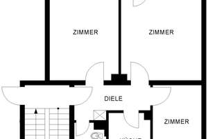 3 Zimmer-Wohnung in Gerthe – Gerther Landwehr 7, 44805 Gerthe, Bochum – Vorschaubild 3
