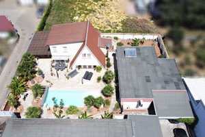 Exklusives EFH mit Pool! Wohnen & Gewerbe vereint: Halle & Rendite auf einem Grundstück! – Bad Dürkheim (Kreis) – Vorschaubild 1