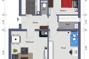 Geheimtipp in begehrter Lage – 79 m² mit 2 Balkonen in Stuttgart-Süd
