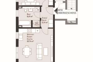 Neubau-Erstbezug: Helle 2-Zimmer OG-Wohnung mit Balkon (Süd-West) – Dresselstraße 14, 81827 Waldtrudering, München – Vorschaubild 13