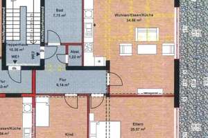Helle 3-Zimmer-Erdgeschosswohnung in Mönchengladbach - Zentrum – Die vollständige Adresse der Immobilie erhältst du vom Anbieter., 41065 Gladbach, Mönchengladbach – Vorschaubild 14