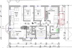Hoch Hinaus: Stilvolle 4-Zimmer-Maisonettewohnung mit traumhaftem Ausblick über Stuttgart West – Rotebühlstraße 117A, 70178 Rotebühl, Stuttgart – Vorschaubild 8