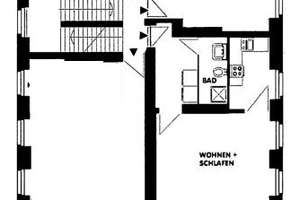 bezugsfreie 1-Zimmer Altbauwohnung mit Dielen und Altbaucharme und Duschbad nahe Boxhagener Platz – Die vollständige Adresse der Immobilie erhältst du vom Anbieter., 10245 Friedrichshain, Berlin – Vorschaubild 3