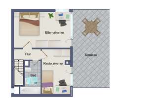 Großzügige 3-Zimmer-Maisonettewohnung mit 2 Terrassen – Die vollständige Adresse der Immobilie erhältst du vom Anbieter., 28329 Radio Bremen, Bremen – Vorschaubild 24