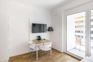 Vollmöbliertes 1 Zimmer Apartment in München-Riem nähe Messe - "Sorglos-Rundum-Paket" – Willy-Brandt-Allee 14, 81829 Messestadt Riem, München – Vorschaubild 3
