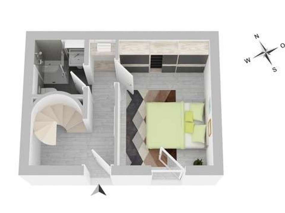 Grundriss Erdgeschoss WE4