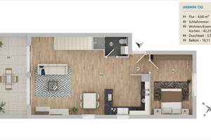 Licht, Lage, Lebensgefühl – moderne Maisonettewohnung in den Elbvororten, sofort bezugsbereit – Die vollständige Adresse der Immobilie erhältst du vom Anbieter., 22589 Sülldorf, Hamburg – Vorschaubild 28