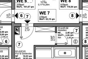 Modernes 1-Zimmer-Apartment mit Balkon – Die vollständige Adresse der Immobilie erhältst du vom Anbieter., 4105 Gohlis-Süd, Leipzig – Vorschaubild 13