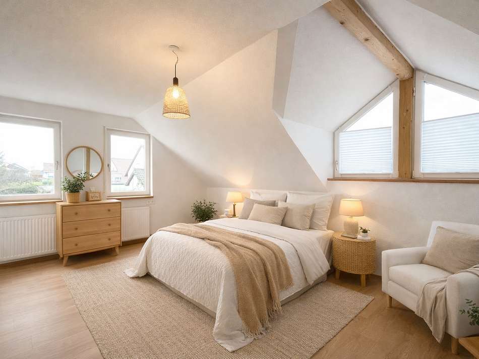 Schlafzimmer 3 DG Beispiel