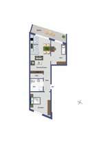 Schicke 3,5 Zimmer-Wohnung mit Süd-West Balkon Schicke 3,5 Zimmer-Wohnung mit Süd-West Balkon