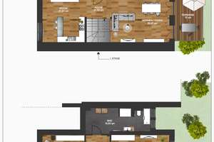 *Erstbezug nach Sanierung* Maisonette-Loft-Wohnung mit Terrasse und seitlichem Wasserblick – Ricklinger Strasse 3, 30449 Linden-Süd, Hannover – Vorschaubild 43