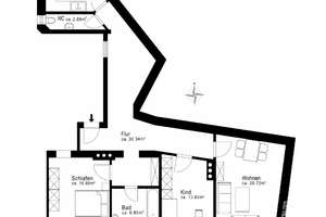 AIGNER - Wohnen in Bestlage: 3-Zimmer-Altbauwohnung in unmittelbarer Nähe des Isartors – Die vollständige Adresse der Immobilie erhältst du vom Anbieter., 80331 Graggenau, München – Vorschaubild 8