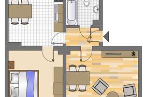 Demnächst frei! 2-Zimmer-Wohnung in Dortmund Innenstadt-West