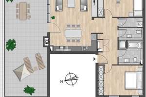 Wohnen am Phoenixsee • Spektakuläres 3 Zimmer - Penthouse mit großer Dachterrasse und Seeblick – Hans - Tombrock - Straße 4, 44263 Hörde (Ortsteil), Dortmund – Vorschaubild 15